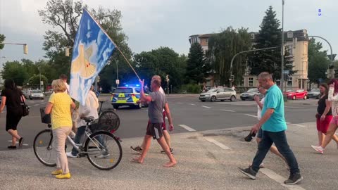 Greifswald - Der heutige Demonstrationszug 27-06-2022