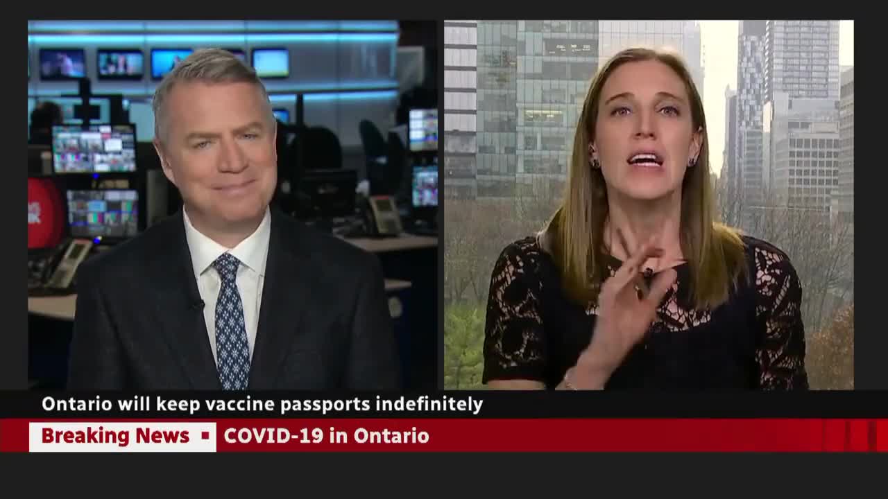 Ontario (Canada) Will Keep Vaccine Passports Indefinitely