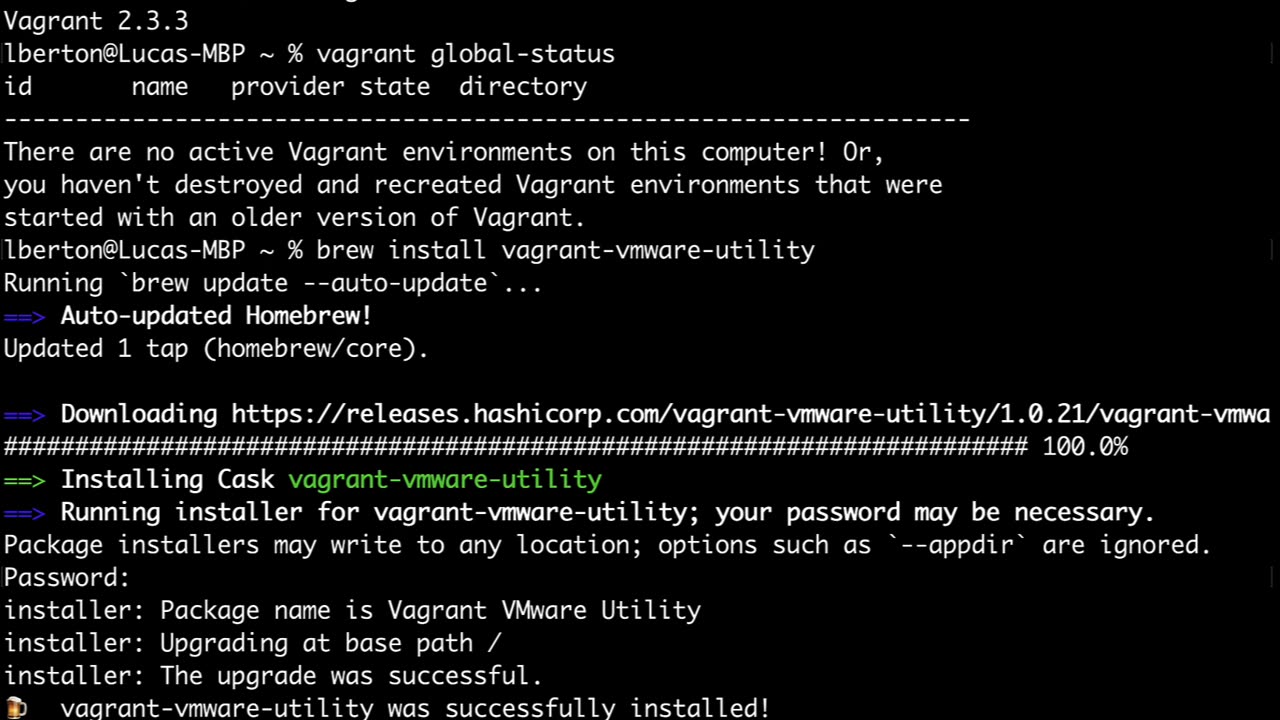 Set up Vagrant & VMware Fusion for Virtual Machine in macOS with Apple Silicon (M1, M2, Pro, Ultra)