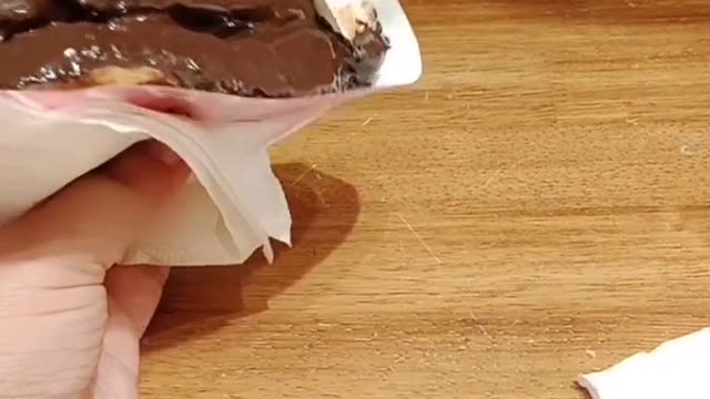 This chocolate cake looks delicious