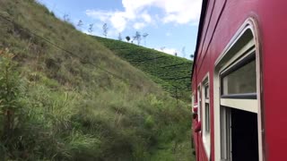 Train journey to hill country