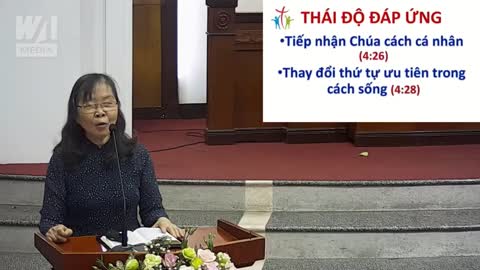 HỌC BIẾT CHÚA - Giăng 4:5-30 || Cô TRẦN THỊ DIỆP