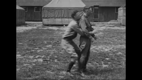 Physical and Bayonet Training 1918