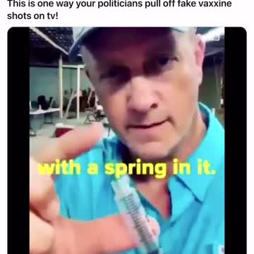 Retractable Needle so they can FOOL the SHEEP!