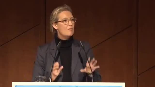 Dr. Alice Weidel in Bestform zur aktuellen Lage