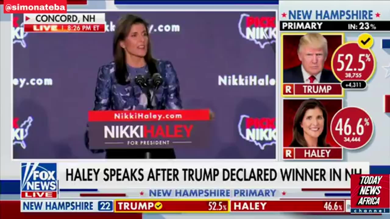 🚨 Nikki Haley Congradulates Herself for Being the "Last Person Standing" Against Trump