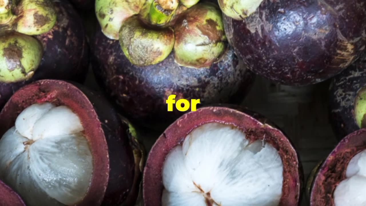 Benefits of eating mangosteen