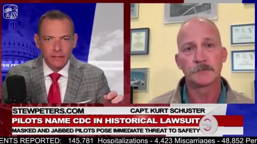 Breaking News! PILOTS NAME CDC IN HISTORICAL LAWSUIT