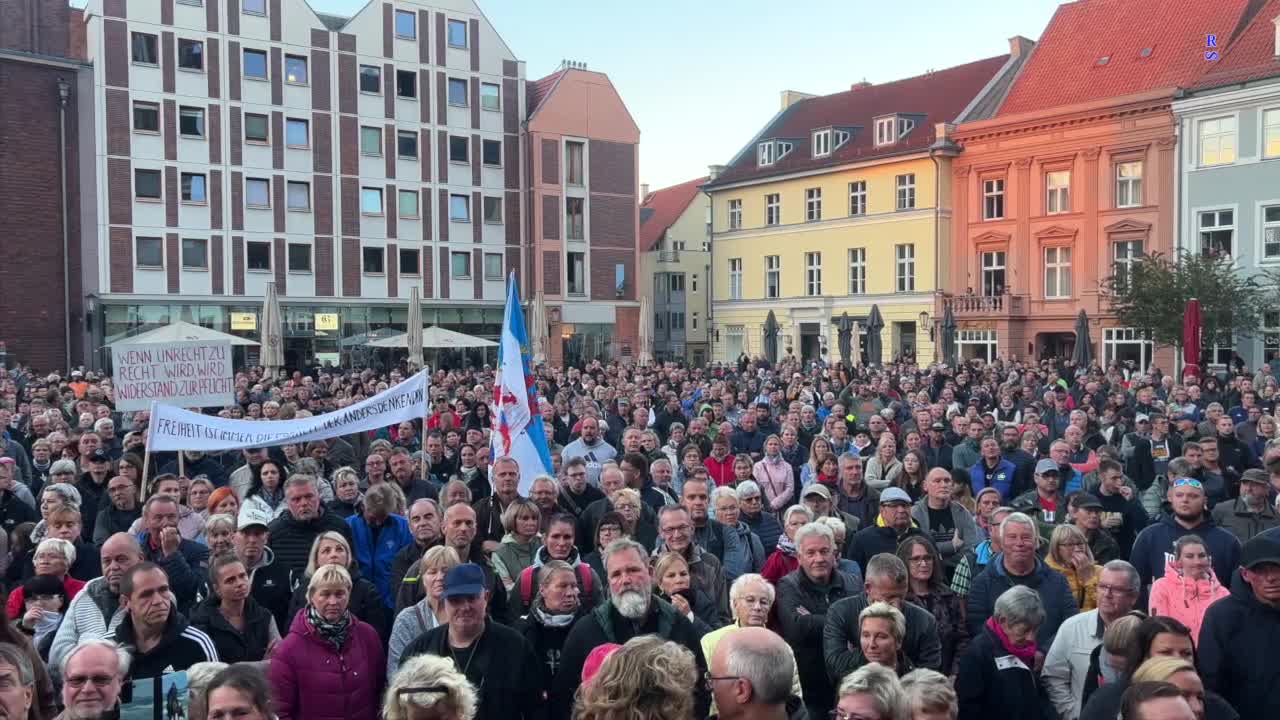 Stralsund - Redebeitrag von Dieter 21-09-2022