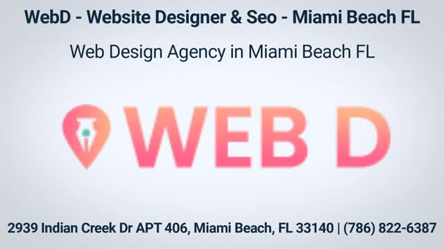 WebD - Web Design Agency in Miami Beach, FL