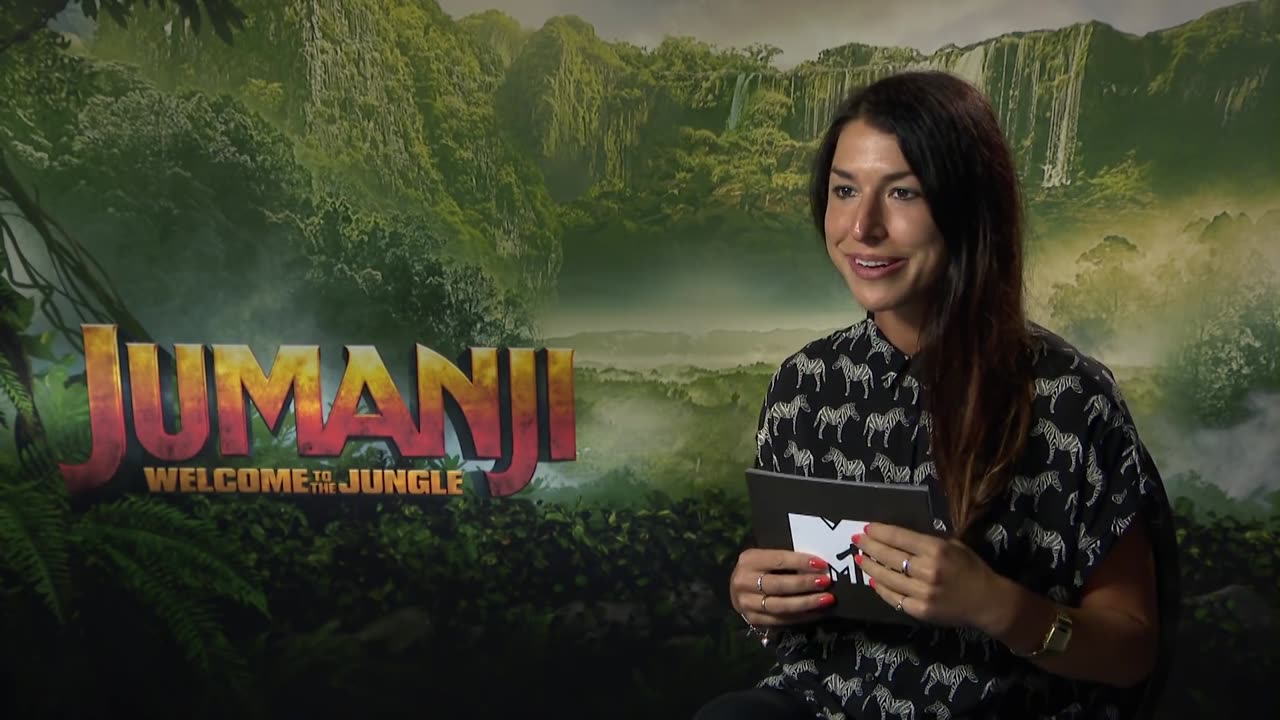 The Jumanji Cast Reveal Funniest moments।MTV Movies