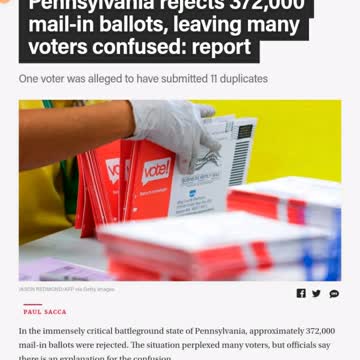 Mail VOTING simply Unreliable
