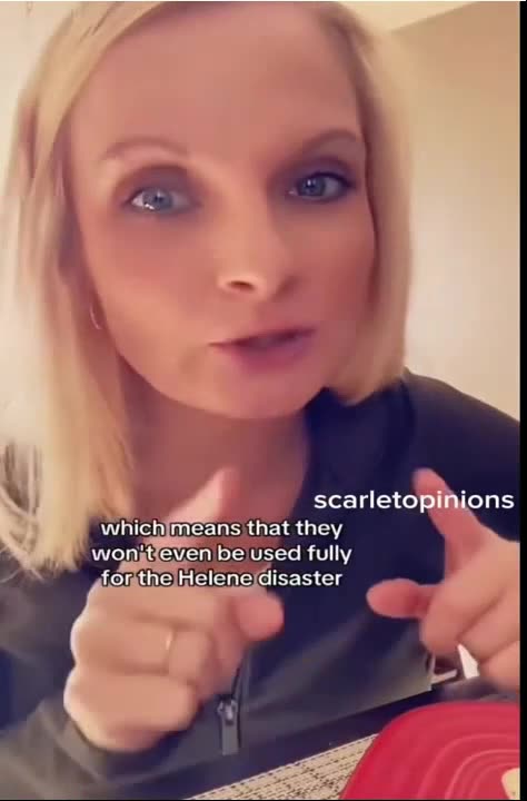 Ashville disaster. Corrupt FEMA and Red Cross