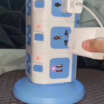 Multifunctional 5 Layer Socket Tower