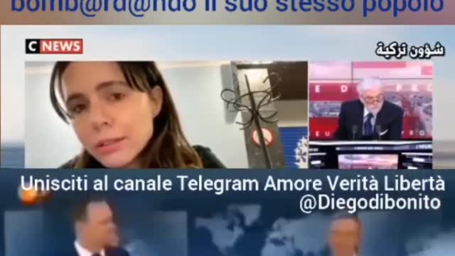 "La giornalista e corrispondente di guerra Anne Laure Bonnel sconvolge i telespettatori: l’esercito ucraino sta bombardando il suo stesso popolo".