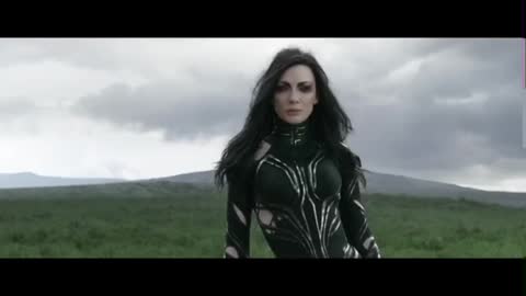 Hela Destroys Mjolnir Scene - Thor- Ragnarok