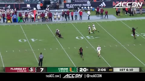 NCAA Miami vs Florida State 26/10/24