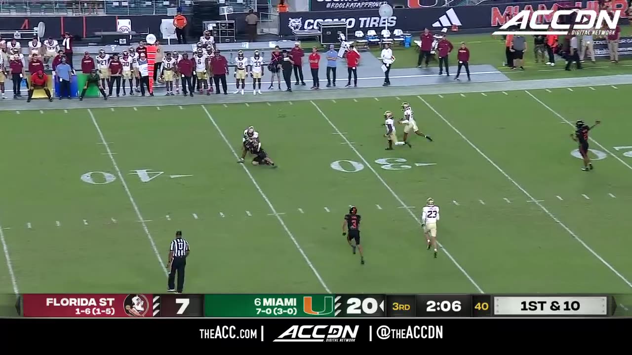 NCAA Miami vs Florida State 26/10/24