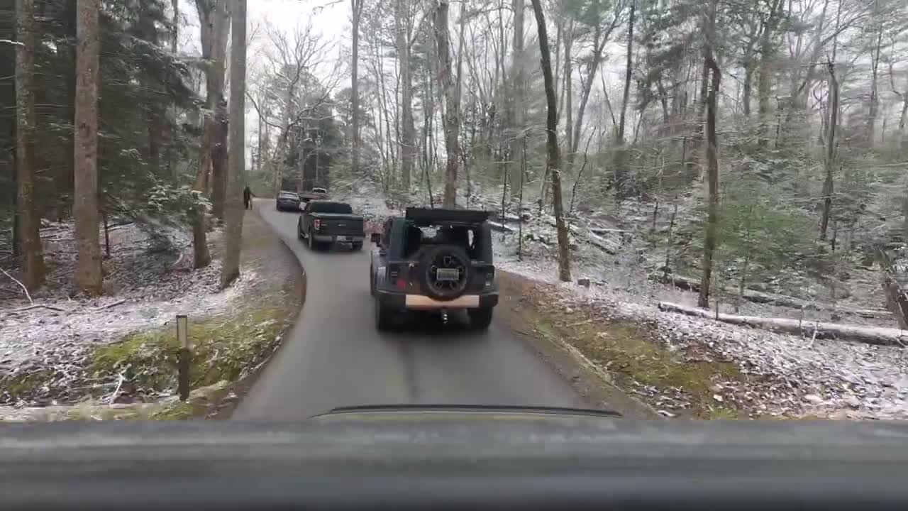 Cades Cove Freeze Out Run 1/9/21, Townsend TN