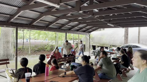 Stacey and Jimmy wells leading worship service 7/30/23