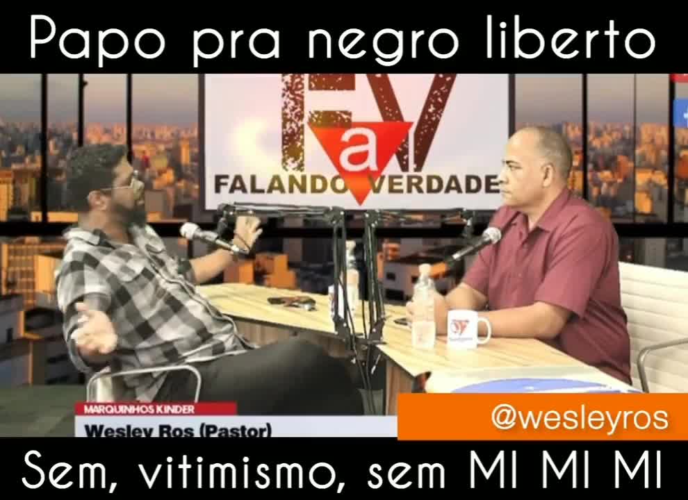 Falando a Real sobre Negros...vejam video