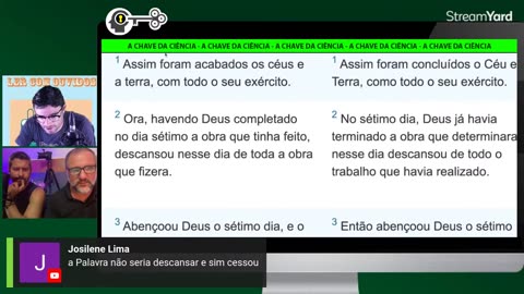 A Chave da Ciência - 1LC1VR_zAl4 - DEBATE 002 A GUARDA DO SÁBADO SHABBAT com Prof Leandro Diademi