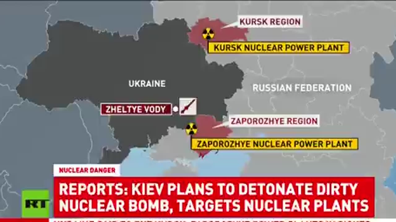 Attacco nucleare dall'Ucraina RT News