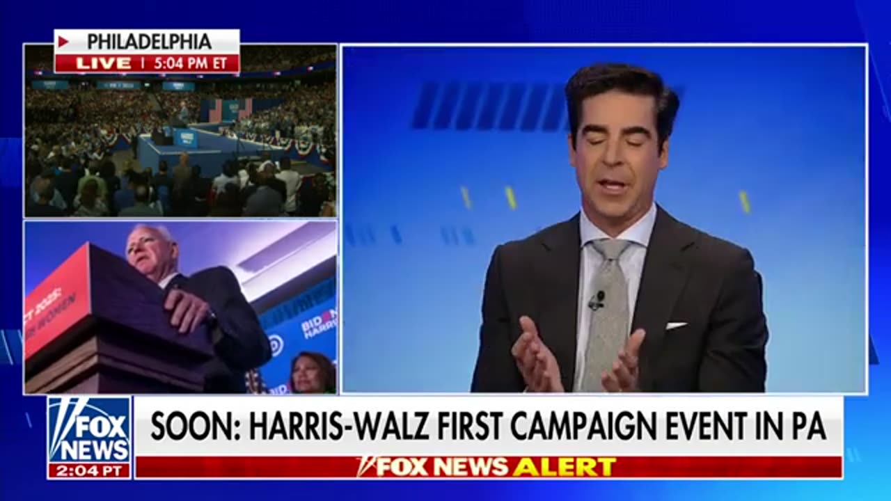 Jesse Watters: Kamala Harris 'choked' choosing her running mate