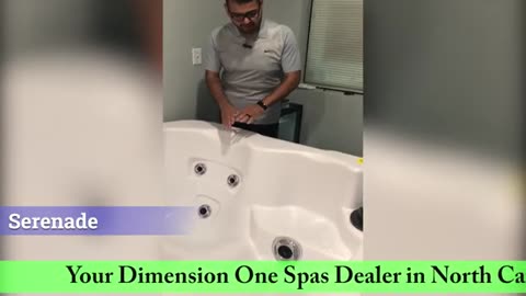 Serenade Hot Tub with Lounger | Epic Hot Tubs