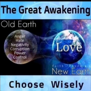The Great Awakening - Choose Wisely...