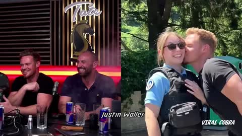 Andrew Tate Gets Pulled Over Then Kisses The Cop