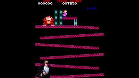 If the Secret Service were in Donkey Kong