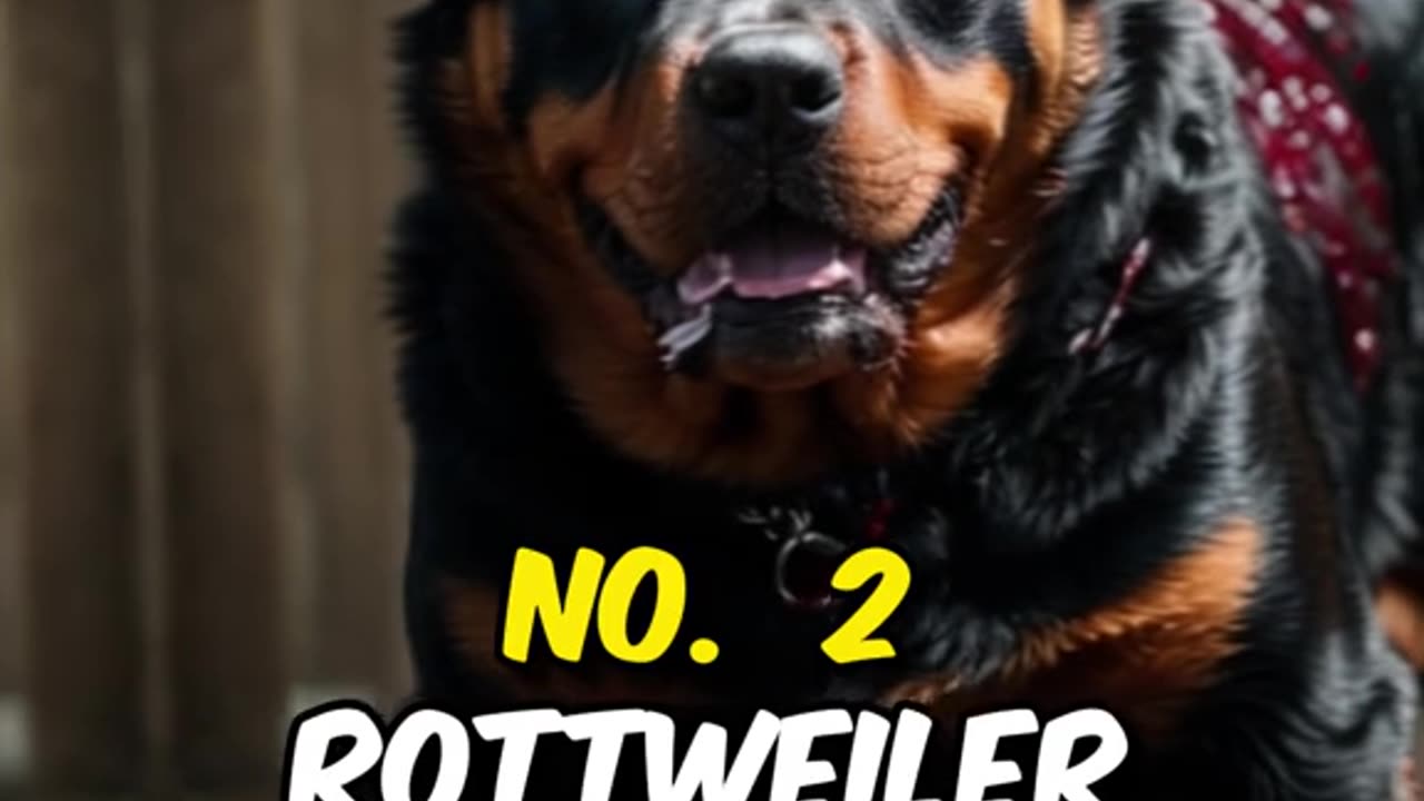 Top 3 most dangerous dog breeds in the world