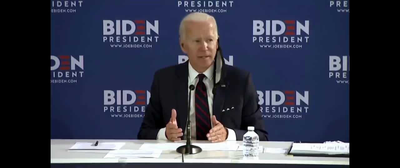 The president is lying