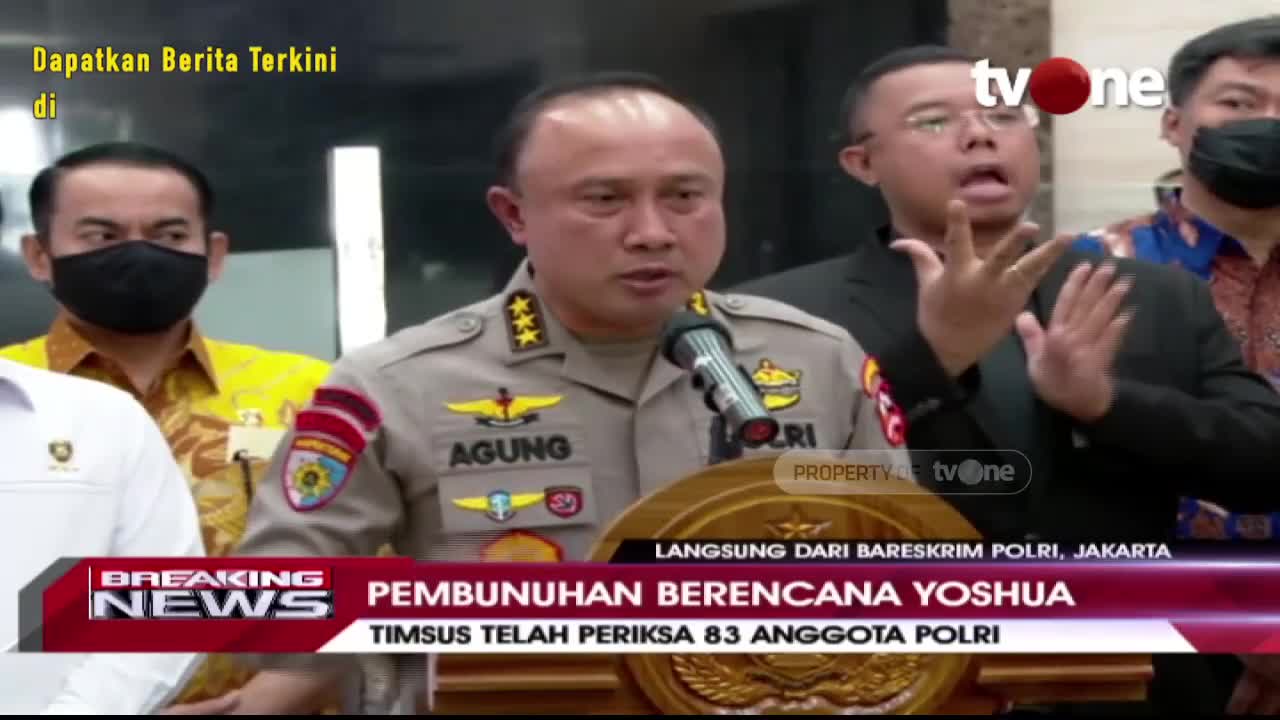 Istri Ferdy Sambo Putri Candrawathi Resmi jadi Tersangka, Ini Pasal yang Menjerat | tvOne