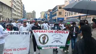 Operation Dudula March in Durban