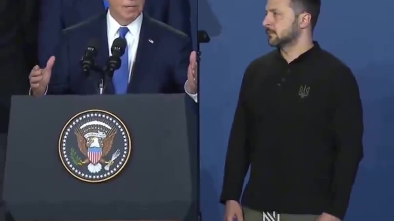 MUST WATCH: Joe Biden Accidentally Calls Zelensky "President Putin" To His Face...
