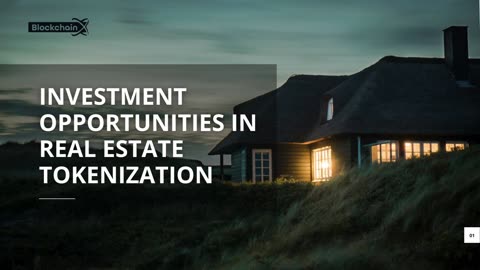 Investment Opportunities in Real Estate Tokenization