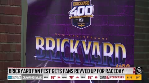 July 12, 2024 - Fans & Joey Logano Revved Up for 30th Brickyard 400