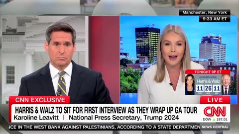 We hope that Dana Bash will ask tough questions about Kamala's record