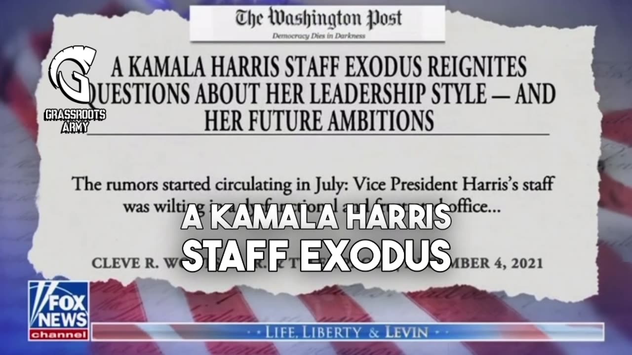No Matter How Much Democrats and the MSM Try to Elevate Her, Kamala Harris Cannot Escape Her Past