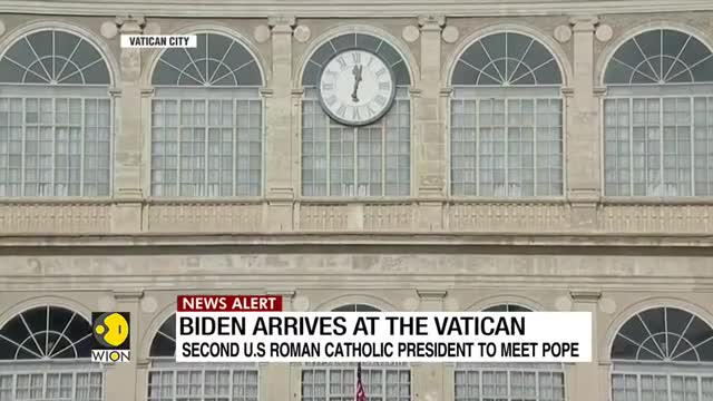 US president Joe Biden meets with Pope Francis in the Vatican - WION News