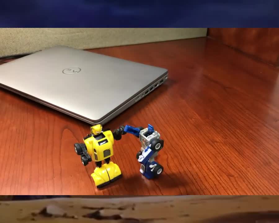 My First Transformers Stop Motion Video Bumblebee And Beachcomber
