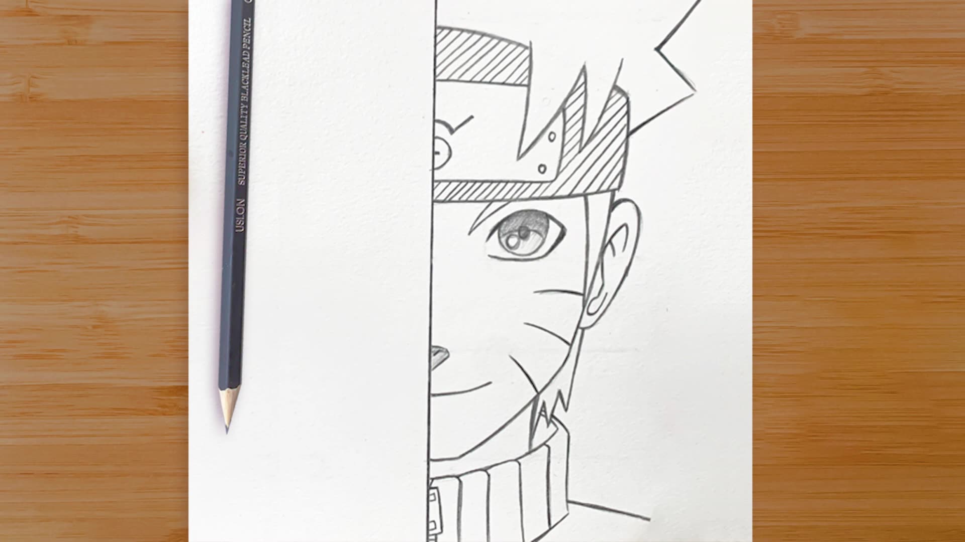 How to Draw Naruto Step by Step | Easy Pencil Drawing Tutorial for ...