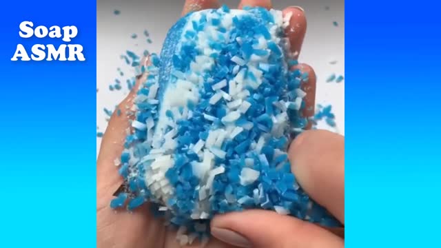 Soap Carving ASMR Relaxing Sounds no talking Satisfying ASMR