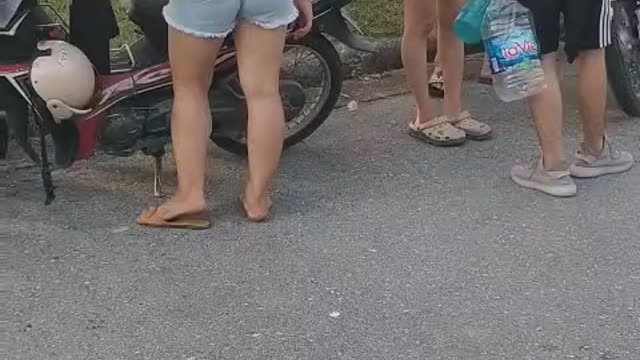What are those brothers and sisters doing to touch each other? and the bitter end