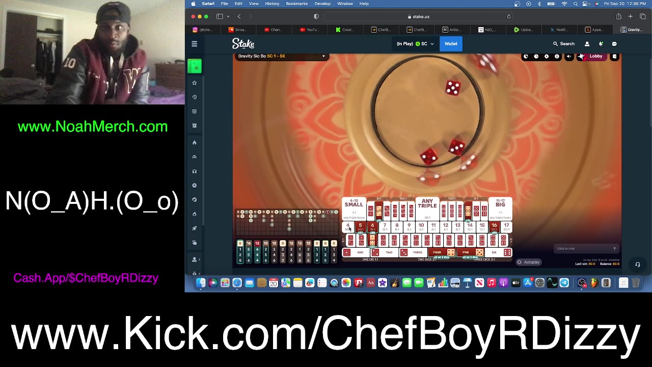 Chef Boy R Dizzy VLOG: @KickStreaming (O_o) #September #20 #2024 (O_o) www.Kick.com/ChefBoyRDizzy