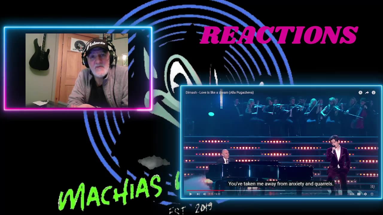 DIMASH KUDAIBERGEN - Love is like a dream (Alla Pugacheva) REACTION #dimash_kudaibergen_reaction