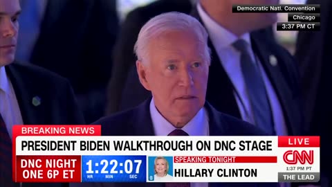 Biden is completely cooked. Totally gone. Out to lunch. Nobody's home.