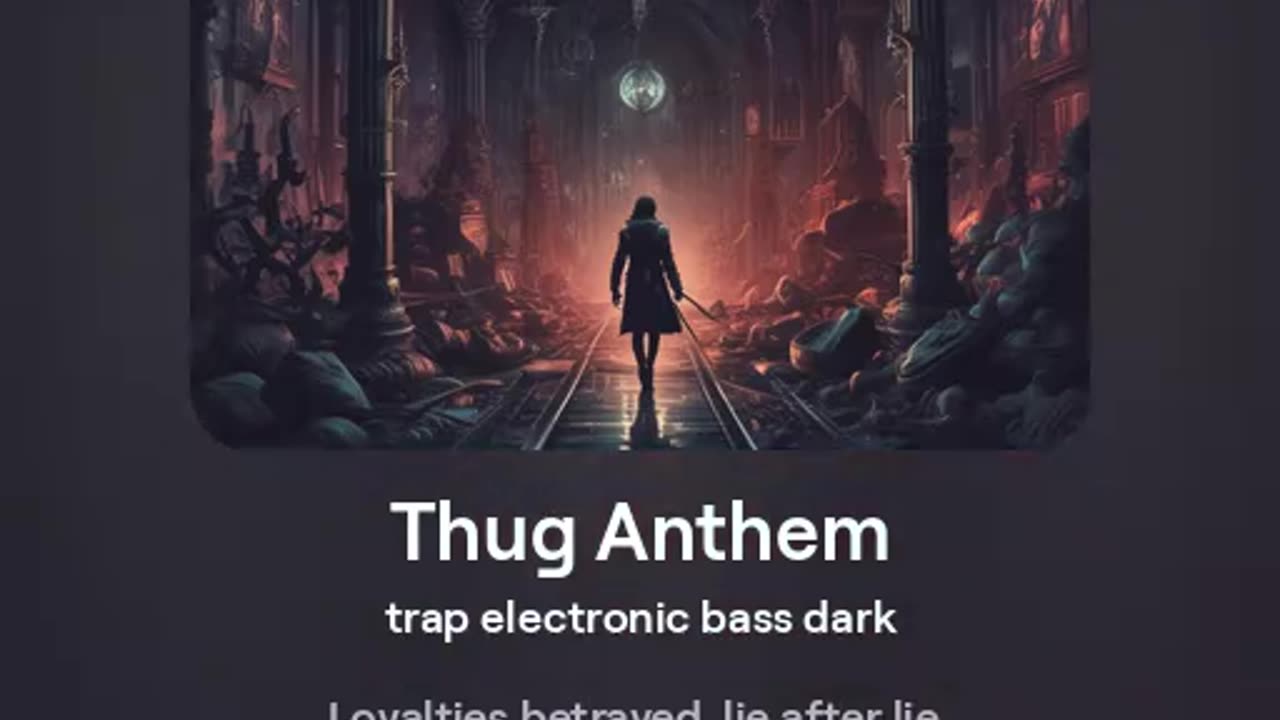 ThuG Anthem Dark Trap Music Track 2024